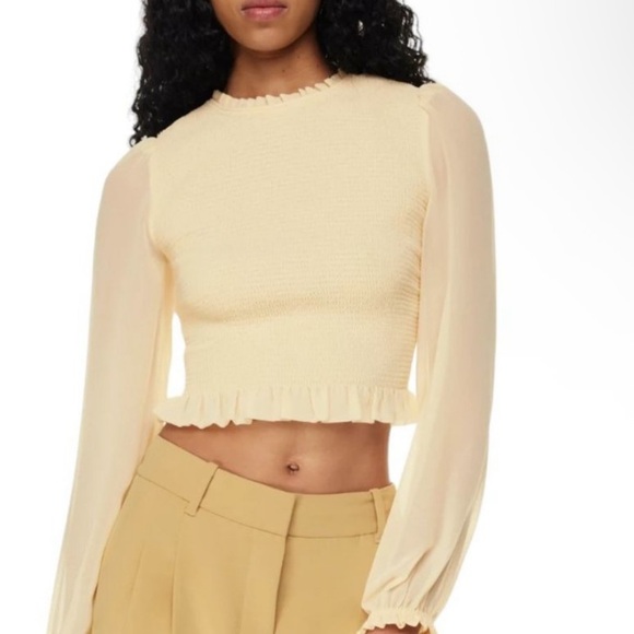 Wilfred Tempest Blouse in Yellow - Picture 1 of 3